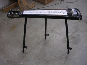 "Rogue" brand lap steel with legs