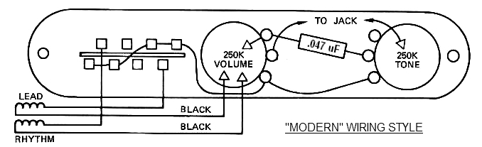 Squier Telecaster Wiring Diagram from www.lollarguitars.com