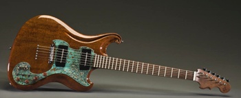 Lollar Blade Style pickups are featured on the "Phoenix"