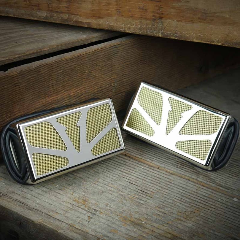 LOLLAR ローラー ゴールドフォイル　ショートスケール　トラ杢ネック Deluxe Foil Pickup | Lollar Pickups