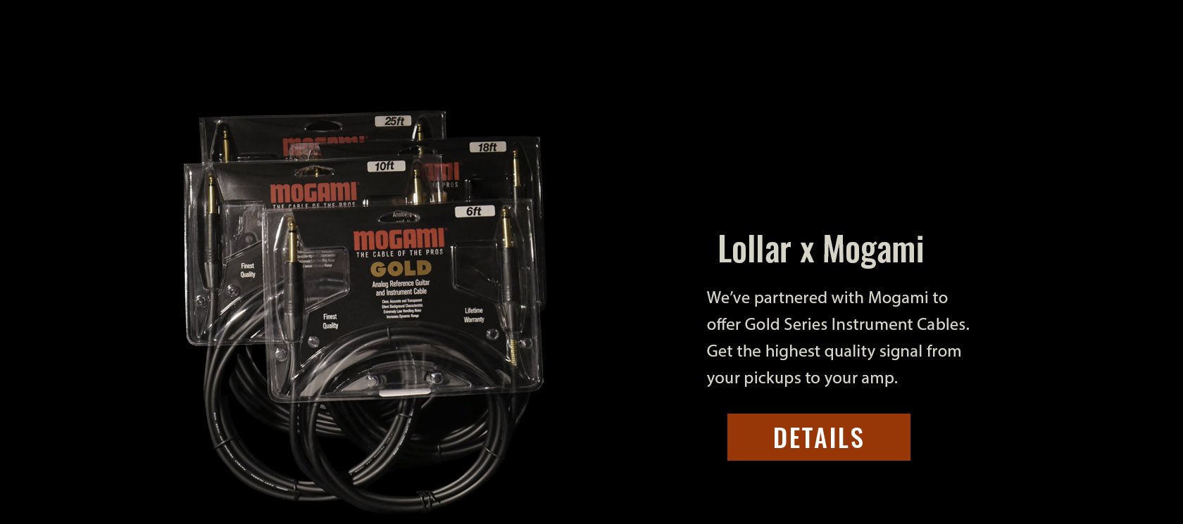 Mogami Instrument Cables