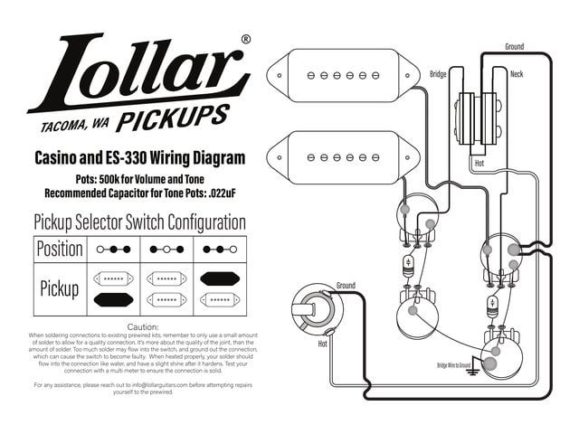 Casino and ES-330 wiring diagram